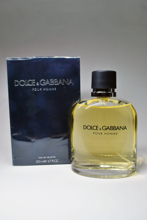 DOLCE & GABBANA POUR HOMME EAU DE TOILETTE 200 ML SPRAY MAXI FORMATO CONVENIENZA