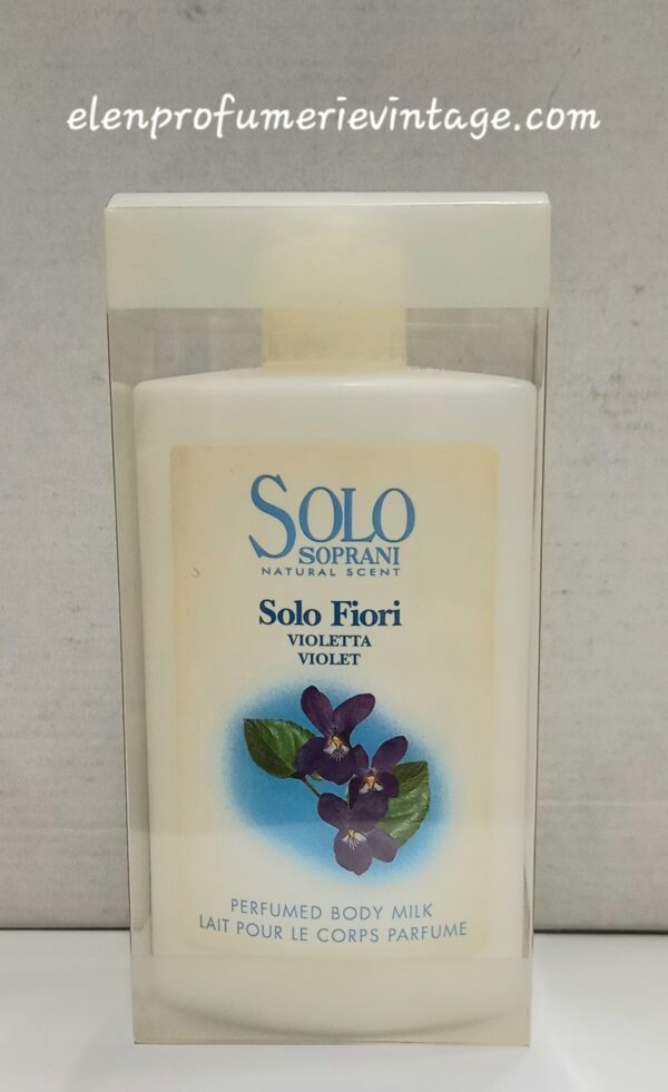 SOLO SOPRANI SOLO FIORI VIOLETTA CREMA CORPO 200 ML