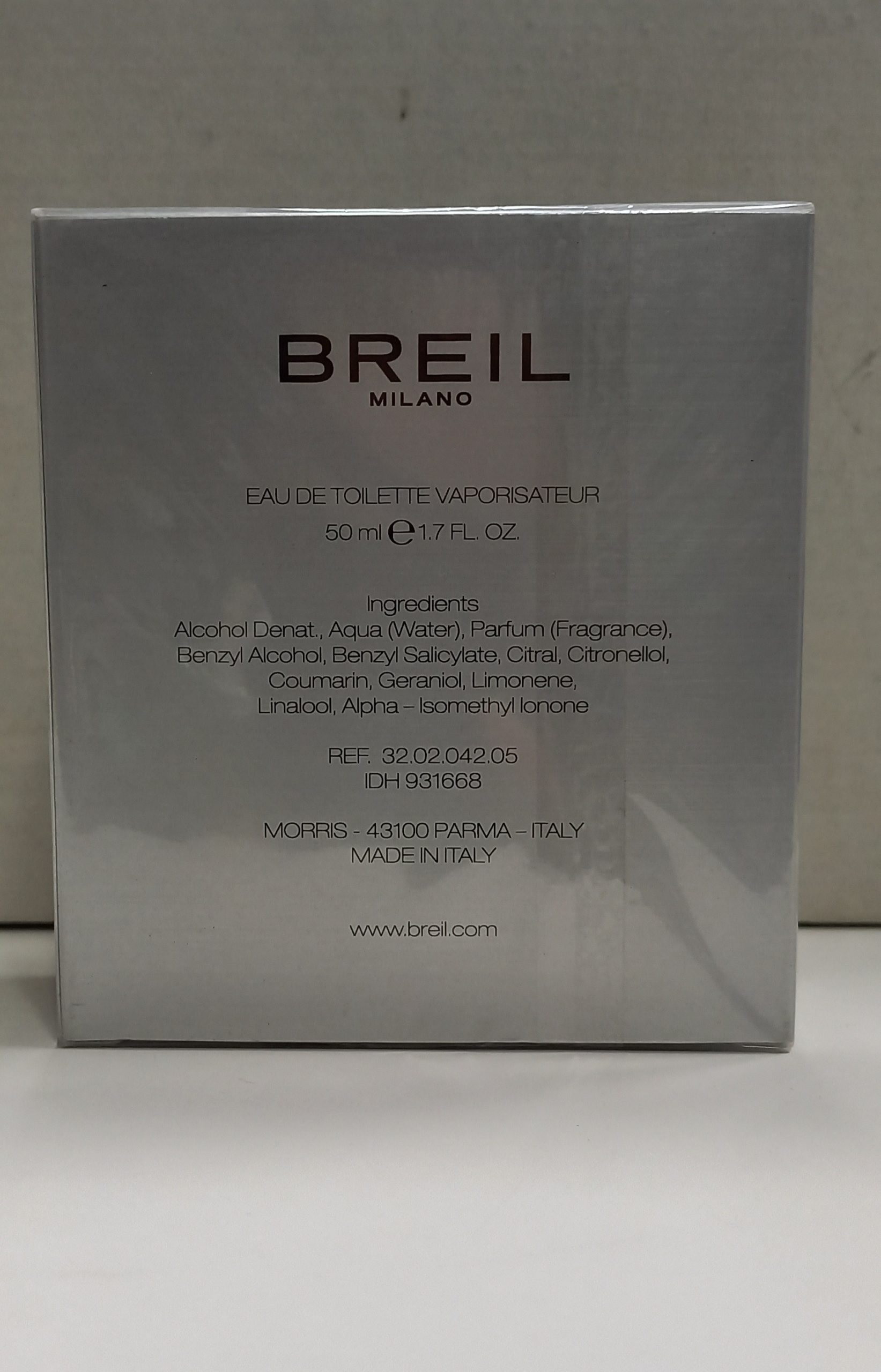 BREIL MILANO FRAGRANCE FOR WOMAN EAU DE TOILETTE 50 ML SPRAY