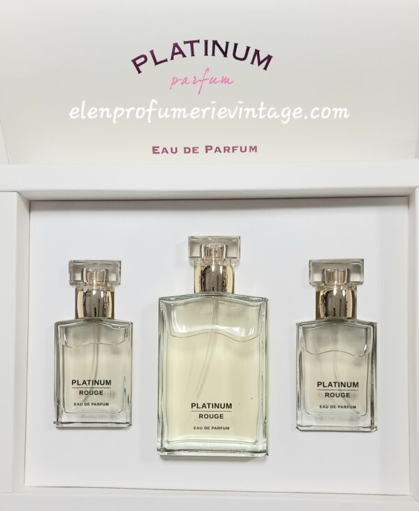 PLATINUM ROUGE CONFEZIONE EAU DE PARFUM 100 ML + 2 EAU DE PARFUM 30 ML