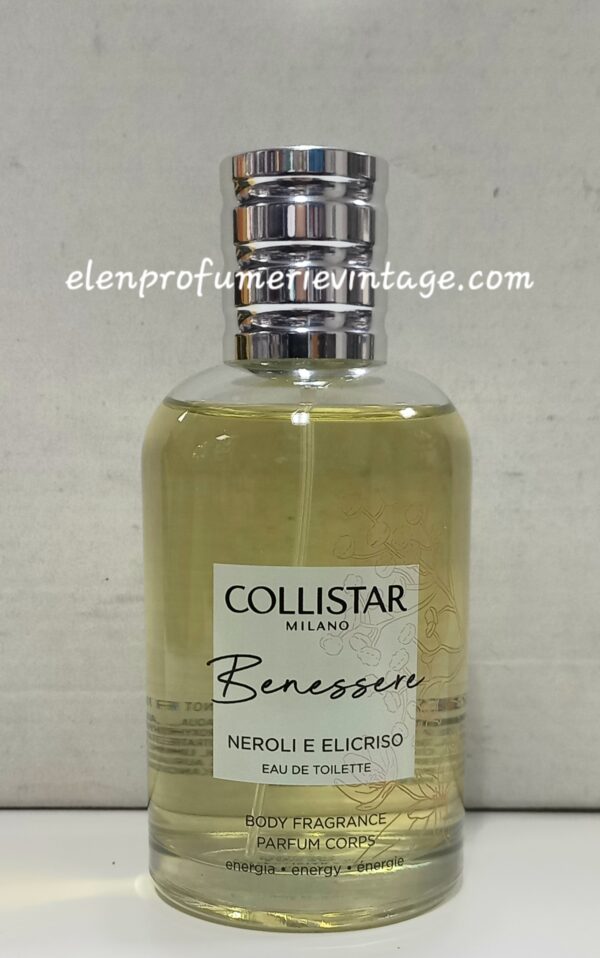 COLLISTAR BENESSERE NEROLI E ELICRISO EAU DE TOILETTE 100 ML SPRAY