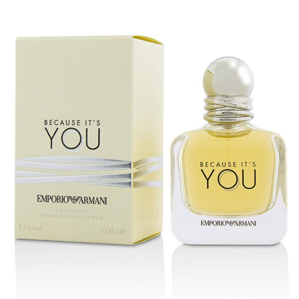 EMPORIO ARMANI BECAUSE IT'S YOU EAU DE PARFUM POUR FEMME 50 ML SPRAY