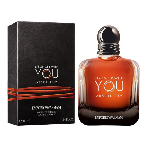 EMPORIO ARMANI STRONGER WITH YOU ABSOLUTELY PARFUM POUR HOMME 100 ML SPRAY