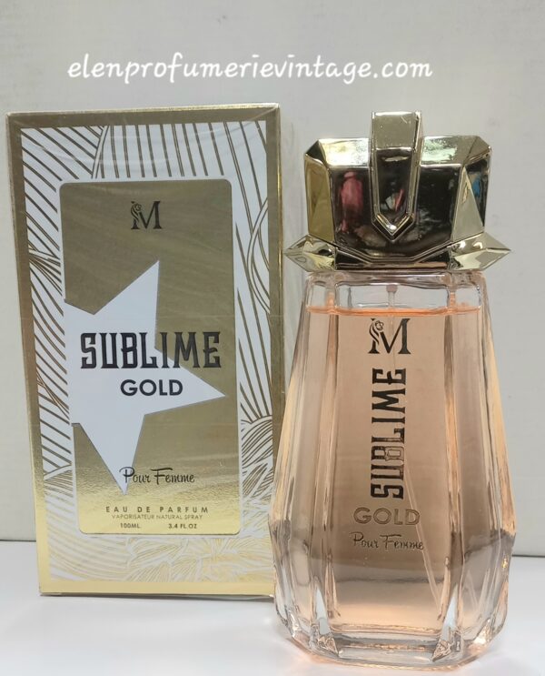 SUBLIME GOLD POUR FEMME EAU DE PARFUM 100 ML SPRAY EQUIVALENTE ALIEN GODDESS